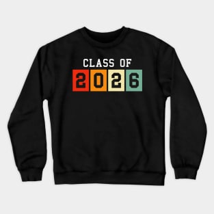 Class Of 2026 Graduation Seniors 2026 School Future Graduate Crewneck Sweatshirt